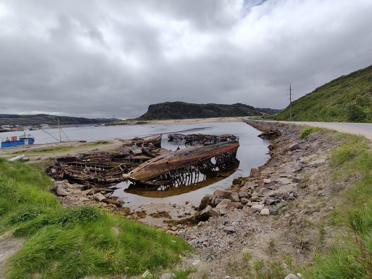 Затонувшие корабли, Териберка