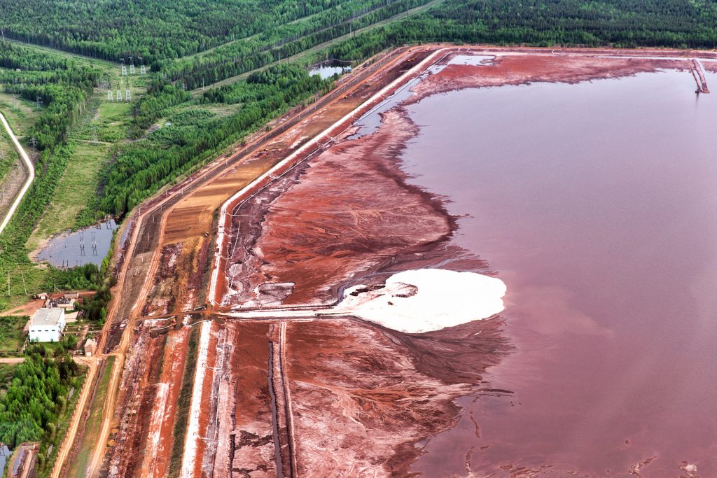 Экологический след от добычи полезных ископаемых